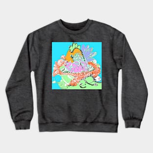 easter egg chick Crewneck Sweatshirt